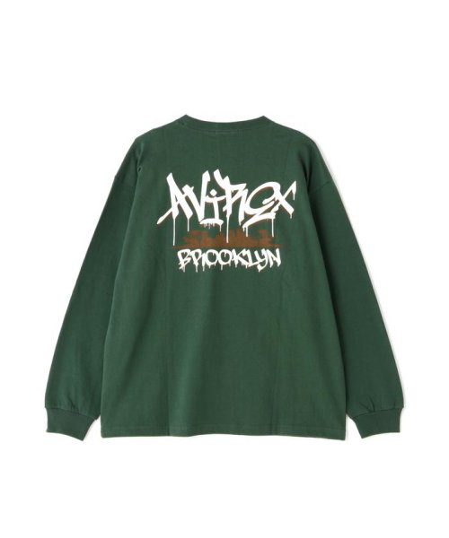 AVIREX(AVIREX)/《COLLECTION》TAGGING BROOKLYN L/S T－SHIRT/img21