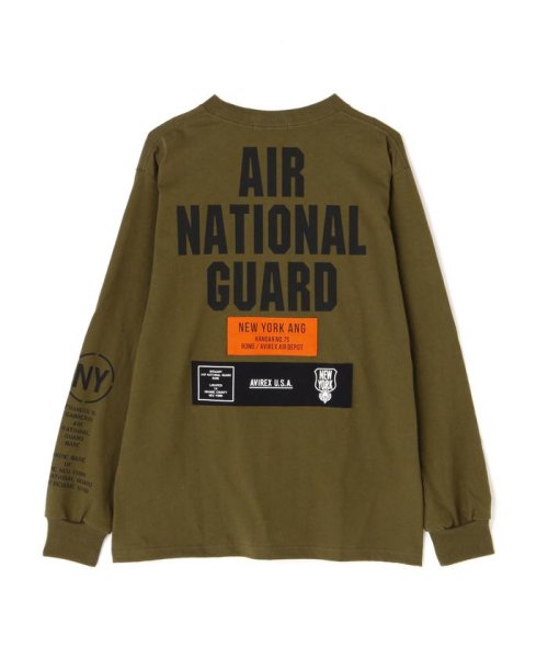 AVIREX(AVIREX)/《COLLECTION》AIR NATIONAL GUARD PATCH & PRINT L/img23