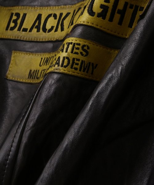 《COLLECTION》AGED LEATHER TYPE MA－1 JACKET WEST POI COLLECTION WEST