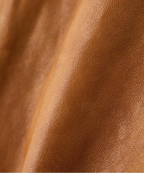 《COLLECTION》AGED LEATHER TYPE MA－1 JACKET WEST POI COLLECTION WEST