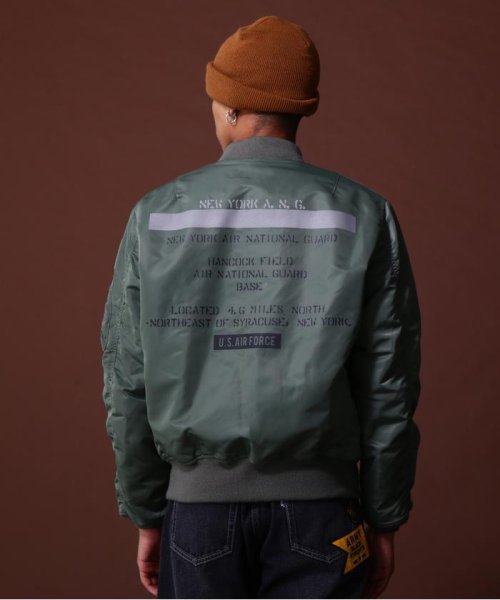 AVIREX(AVIREX)/《COLLECTION》REFLECT STENCIL MA－1 FLIGHT JACKET /img42