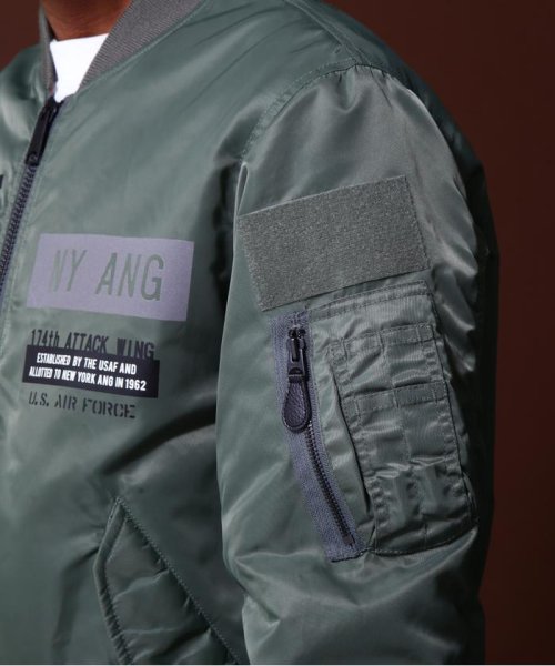 AVIREX(AVIREX)/《COLLECTION》REFLECT STENCIL MA－1 FLIGHT JACKET /img45