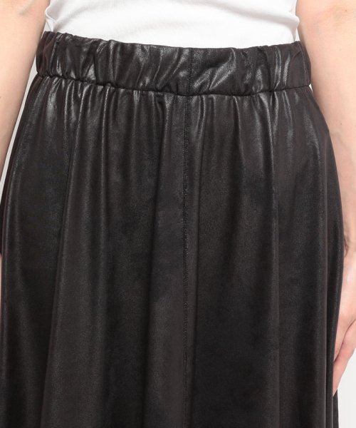 イレギュラーヘムフレアースカート 