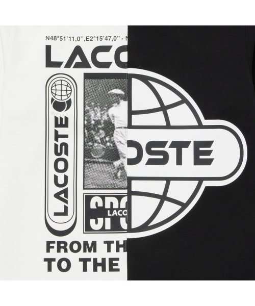 LACOSTE Mens(ラコステ　メンズ)/アシンメトリーダンボールニットTシャツ/img08