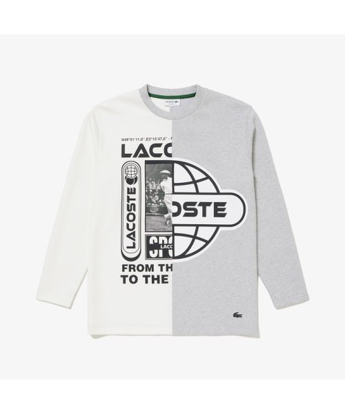 LACOSTE Mens(ラコステ　メンズ)/アシンメトリーダンボールニットTシャツ/img16