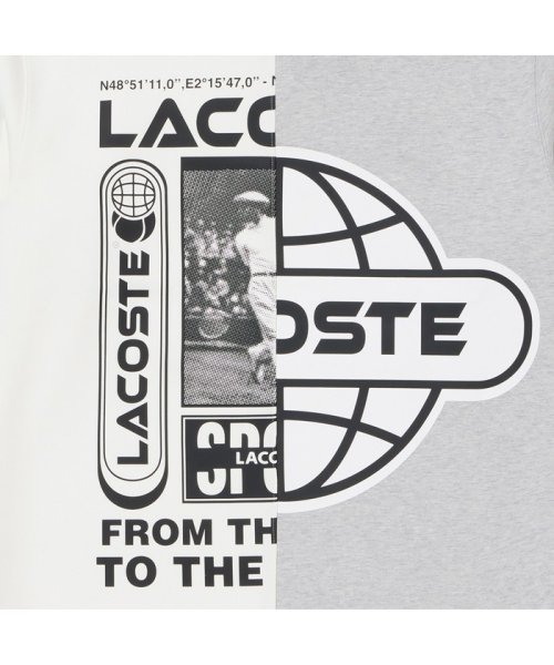 LACOSTE Mens(ラコステ　メンズ)/アシンメトリーダンボールニットTシャツ/img19