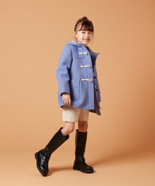 a.v.v(KID'S)(アー・ヴェ・ヴェキッズ)/[140－150]【選べる5色展開】ライトフェイクウールダッフルコート/img22