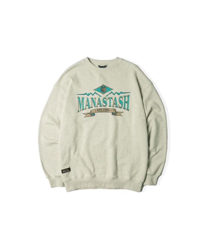 セール】MANASTASH/マナスタッシュ/CASCADE SWEATSHIRTS EST. 1993