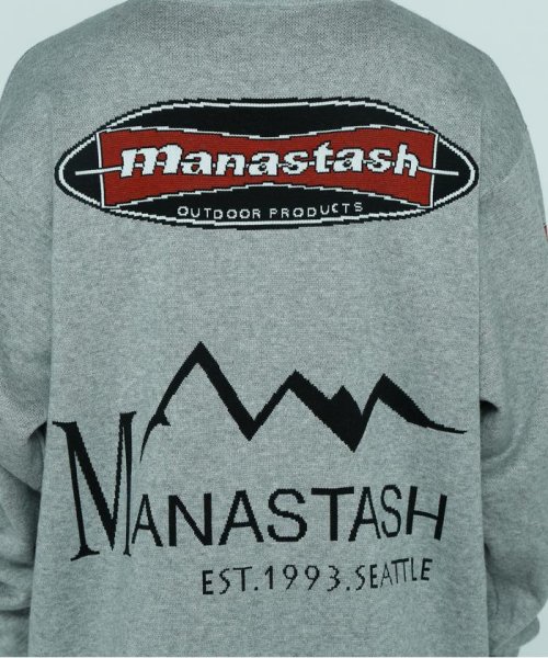MANASTASH(マナスタッシュ)/MANASTASH/MULTI CLASSIC LOGO CREWNECK KNIT/img15
