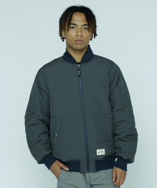 MANASTASH(マナスタッシュ)/MANASTASH/REVERSIBLE NYLON VARSITY JACKET/img07