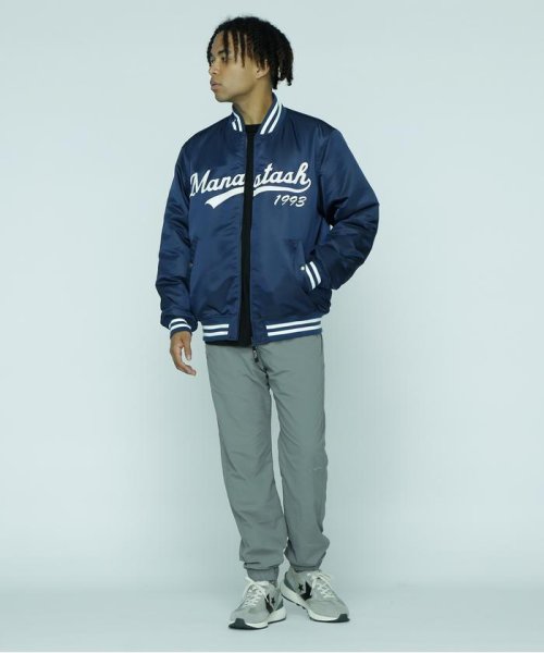 MANASTASH(マナスタッシュ)/MANASTASH/REVERSIBLE NYLON VARSITY JACKET/img08