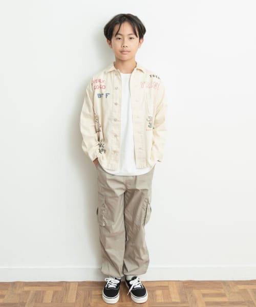 URBAN RESEARCH DOORS（Kids）(アーバンリサーチドアーズ（キッズ）)/DENIM DUNGAREE　ツイルパジャマシャツ(KIDS)/img04