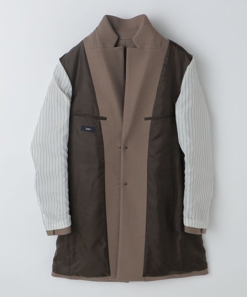 SHIPS: スーパー160S メリノウール メルトン チェスターコート I1543096745(11712円)