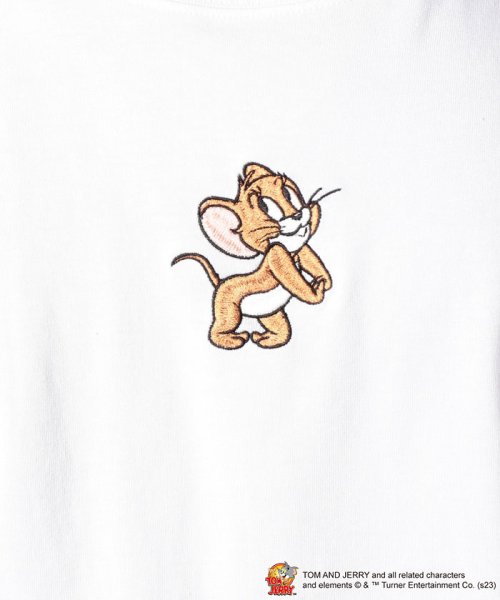 OUTDOOR PRODUCTS(アウトドアプロダクツ)/【OUTDOORPRODUCTS】TOM AND JERRY トムとジェリー ドロップショルダー ロンT コットン100% 長袖Tシャツ/img06