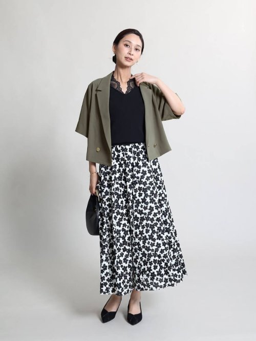 ハーフスリーブテーラードジャケット 