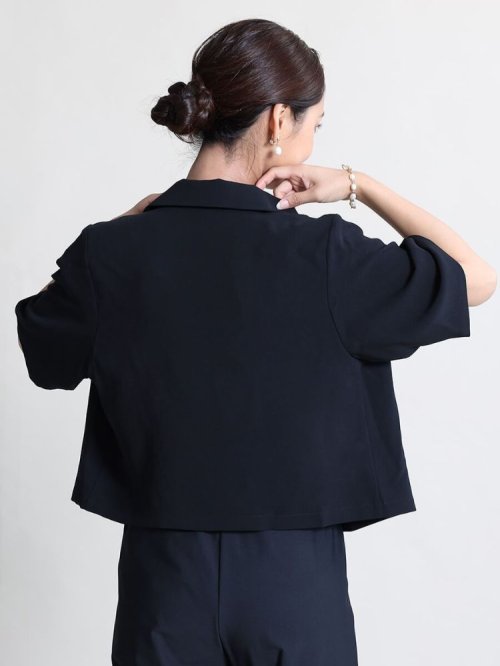 ハーフスリーブテーラードジャケット 