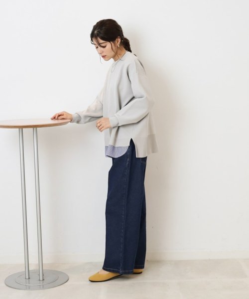 気軽にさらりと着たい スポンディッシュ 裾レイヤード風ニット 人気・おすすめ｜安定人気・収納便利におすすめ 丁寧対応 配送追跡可 最短翌日到着可能