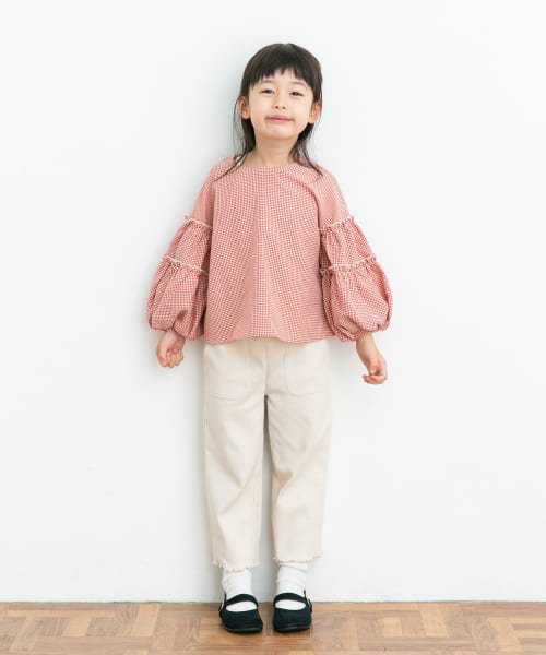 URBAN RESEARCH DOORS（Kids）(アーバンリサーチドアーズ（キッズ）)/メローフリルリブイージーパンツ(KIDS)/img01