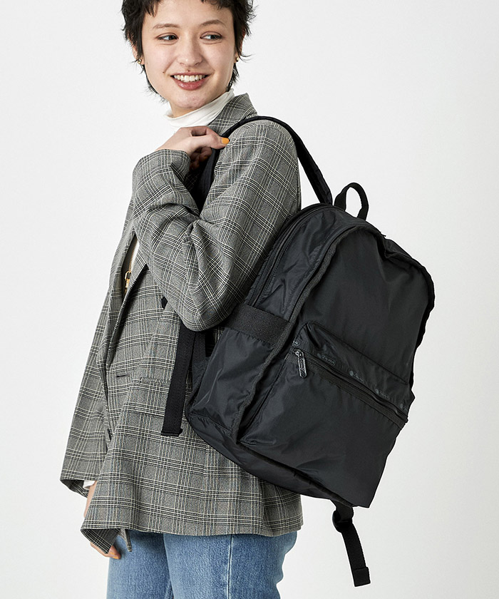 ROUTE BACKPACKリサイクルドブラックJP(504757765) | LeSportsac ...