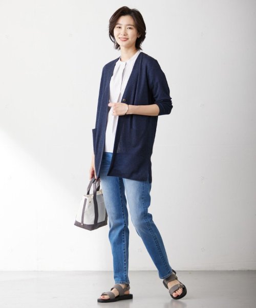 J.PRESS LADIES(J．プレス　レディス)/【洗える】BASIC STRETCH DENIM スキニー パンツ/img36