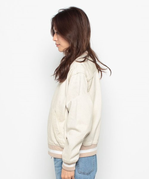 LEVI’S OUTLET(リーバイスアウトレット)/LEVI'S(R) MADE&CRAFTED(R) ボンバージャケット HEATHERED ベージュ SAND TAN RINSE/img01