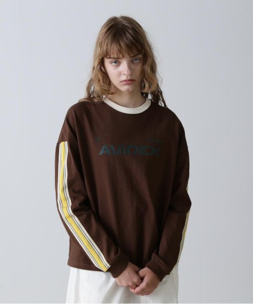 AVIREX(AVIREX)/《WEB&DEPOT限定》L/S LINE T－SHIRT/ ライン ロング スリーブ Tシャツ/img29