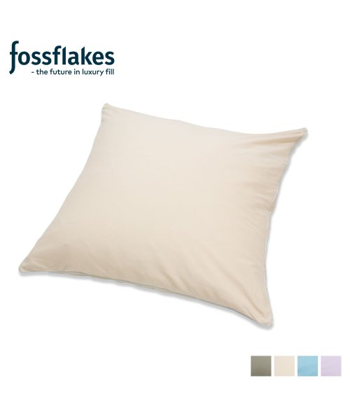 fossflakes(フォスフレイクス)/フォスフレイクス fossflakes 枕カバー ピローケース クッションカバー 80×80cm 綿100% ファスナー ウォッシャブル 丸洗いOK ハーフボデ/img01