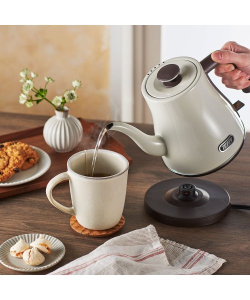 Toffy(Toffy)/Toffy トフィー 電気ケトル 湯沸かしポット ELECTRIC KETTLE ステンレス 0.8L コーヒー ドリップ 高速沸騰 空焚き防止機能 エレクトリ/img03