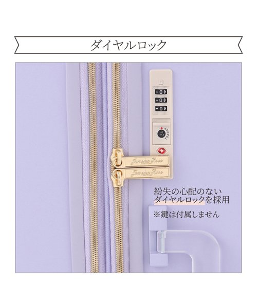 Jewelna Rose(ジュエルナローズ)/エース ジュエルナローズ スーツケース Mサイズ 51L/62L 拡張機能付き 軽量 女性 かわいい ace. Jewelna Rose 05202/img07