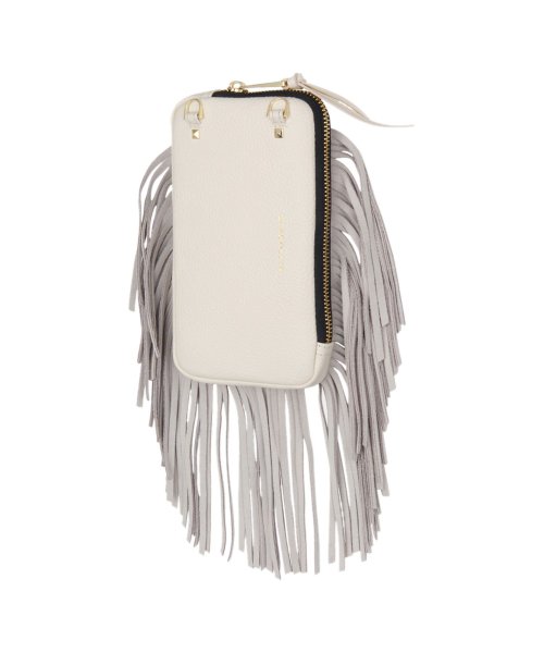 BANDOLIER(バンドリヤー)/BANDOLIER バンドリヤー ポーチ スマホ 携帯 エキスパンデット フリンジ メンズ レディース EXPANDED FRINGE POUCH IVORY /img02