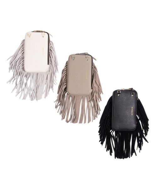 BANDOLIER(バンドリヤー)/BANDOLIER バンドリヤー ポーチ スマホ 携帯 エキスパンデット フリンジ メンズ レディース EXPANDED FRINGE POUCH IVORY /img06