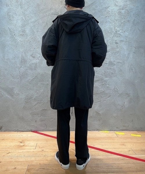 オーバーサイズミリタリーコート 