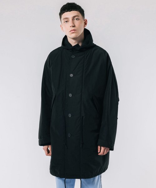 オーバーサイズミリタリーコート 