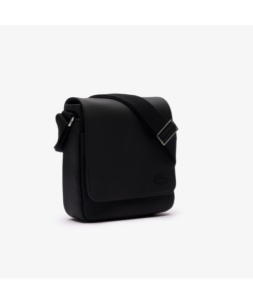 メンズクラシック スリムフラップサッチェルバッグ 