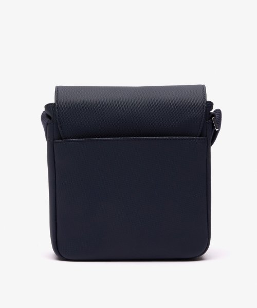 メンズクラシック スリムフラップサッチェルバッグ 