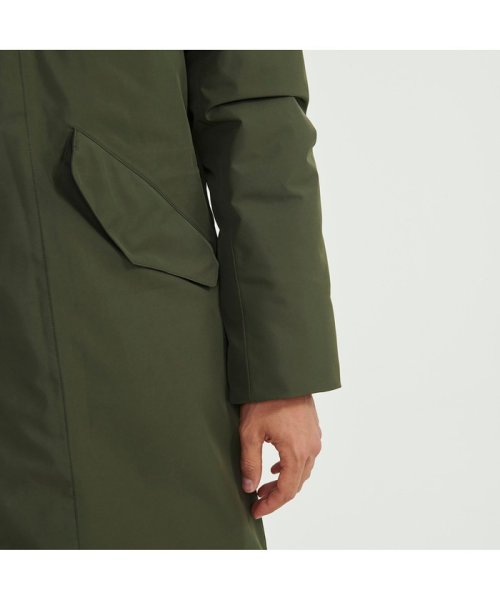 ゴアテックス インサレーションロングフーデッドジャケット 