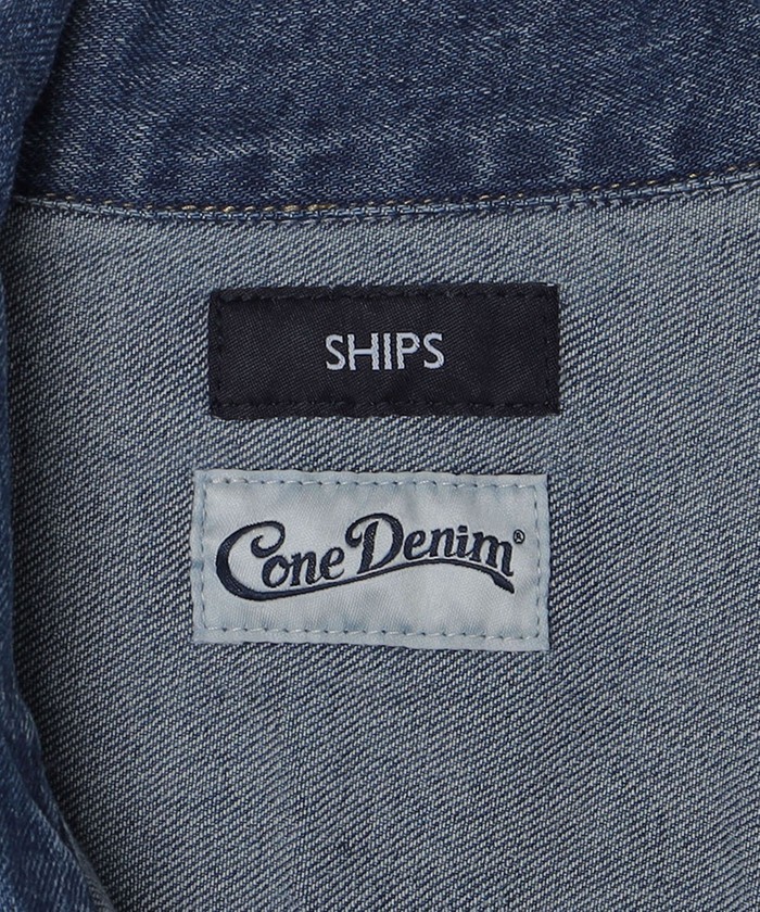 セール】*SHIPS: CONE DENIM 12.5oz デニム トラッカージャケット
