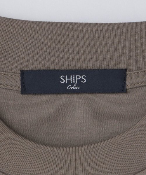 SHIPS Colors  MEN(シップスカラーズ　メン)/SHIPS Colors: コットンスムース BIZ クルーネック 長袖Tシャツ/img04
