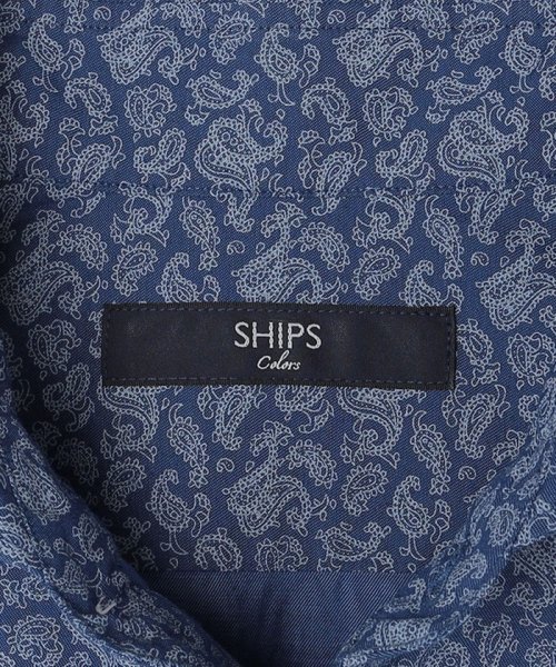 SHIPS Colors  MEN(シップスカラーズ　メン)/SHIPS Colors: ペイズリー/小紋柄 プリント ワイドカラー ドレスシャツ/img05