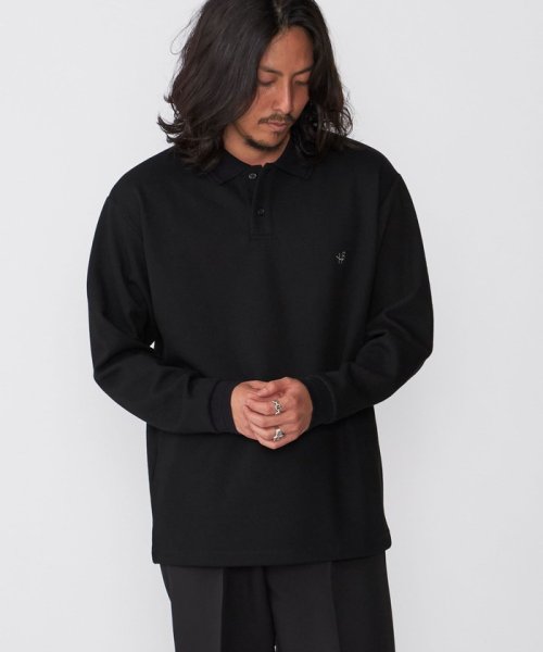 SHIPS MEN(シップス　メン)/*SHIPS: ワンポイント ロゴ バーズアイ ロングスリーブ ポロシャツ/img27