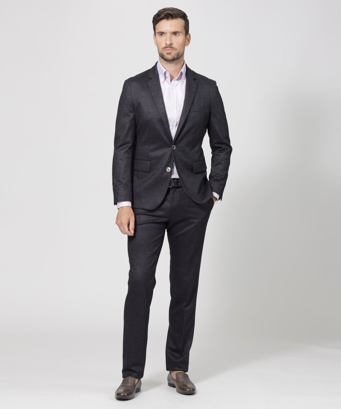 ツイルシャンブレードレスシャツ(505484510)|HANKYU MEN'S / 阪急メンズ