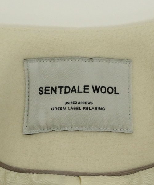 green label relaxing(グリーンレーベルリラクシング)/［size SHORT/TALLあり］SENTDALE WOOL セントデールウール ノーカラー コート/img35