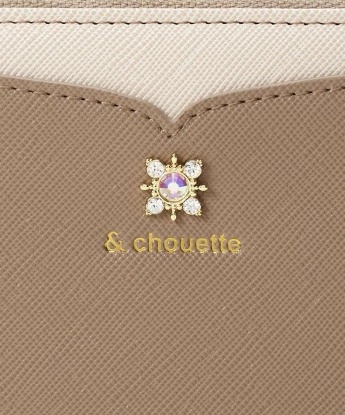 & chouette(アンドシュエット)/ビジュー付き長財布/img20