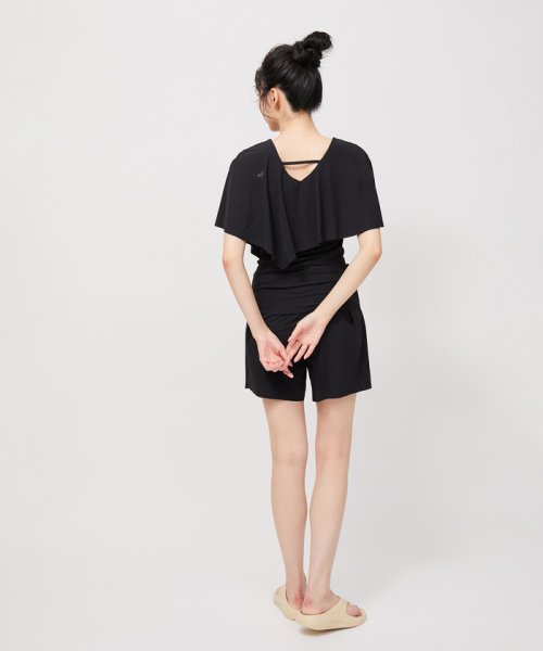 【speedo】UV＆水陸両用 Flare Collar Separates Collar Speedo スピード H165 B83 W57 H88着用サイズ