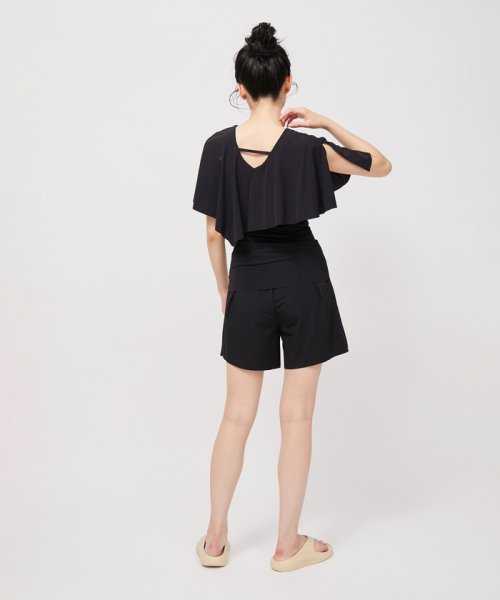 【speedo】UV＆水陸両用 Flare Collar Separates Collar Speedo スピード H165 B83 W57 H88着用サイズ