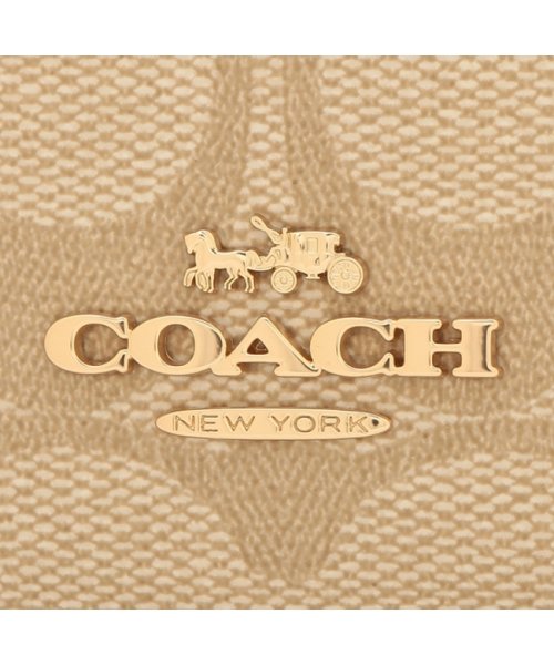 COACH(コーチ)/コーチ アウトレット 長財布 シグネチャー ベージュ ホワイト レディース COACH CH414 IMDQC/img06
