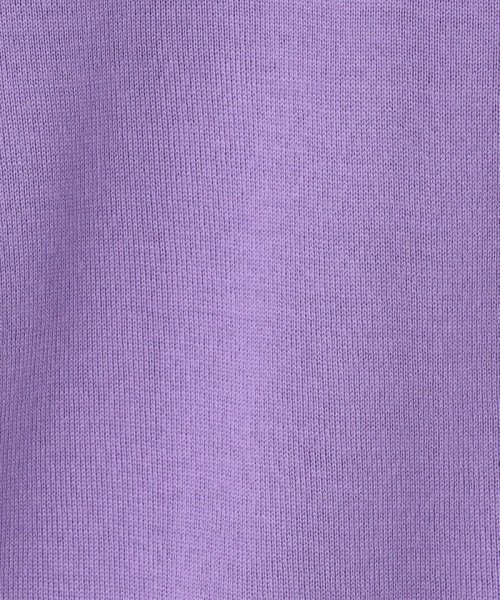 スーパーエクストラファインウール クルーネックカーディガン 