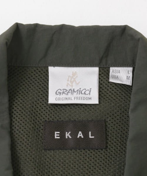 EKAL(EKAL)/『撥水』『セットアップ対応』『別注』GRAMICCI　デュアラブルナイロンルーズシャツ/img40