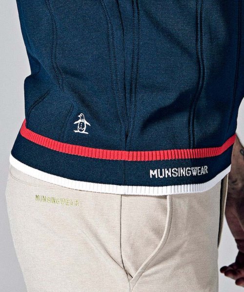 Munsingwear(マンシングウェア)/ブロック配色切替ニットベスト【アウトレット】/img06