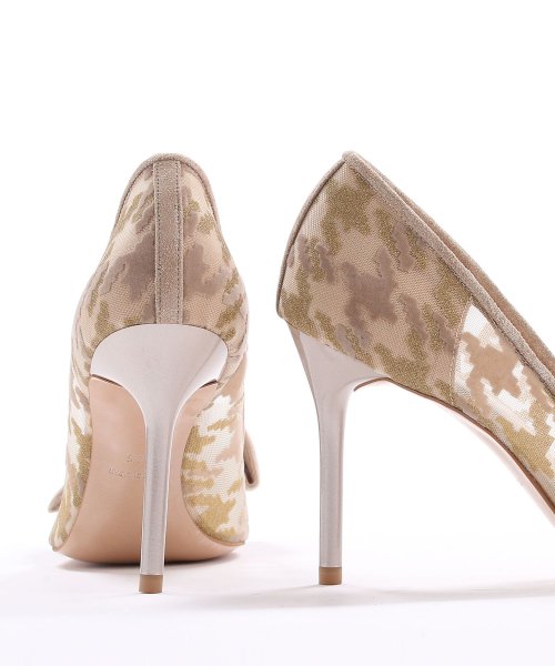 リボンモチーフチュールパンプス リボンモチーフチュールパンプス リボンモチーフチュールパンプス A1651721455 (12540円)